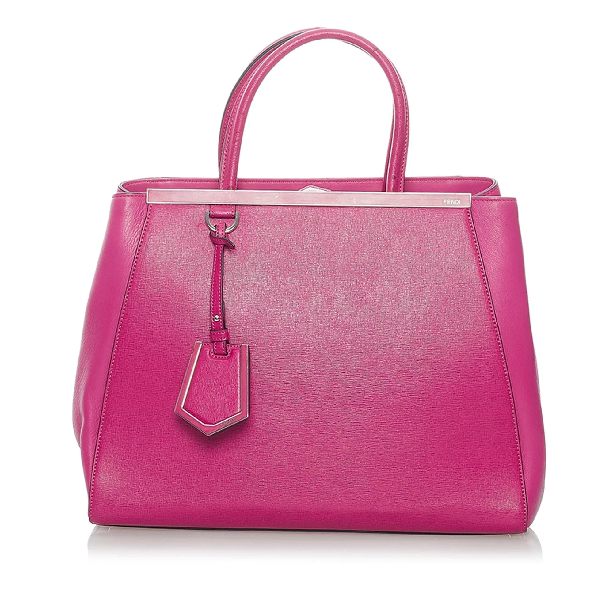 Fendi 2Jours Leather Satchel (SHG-30580)