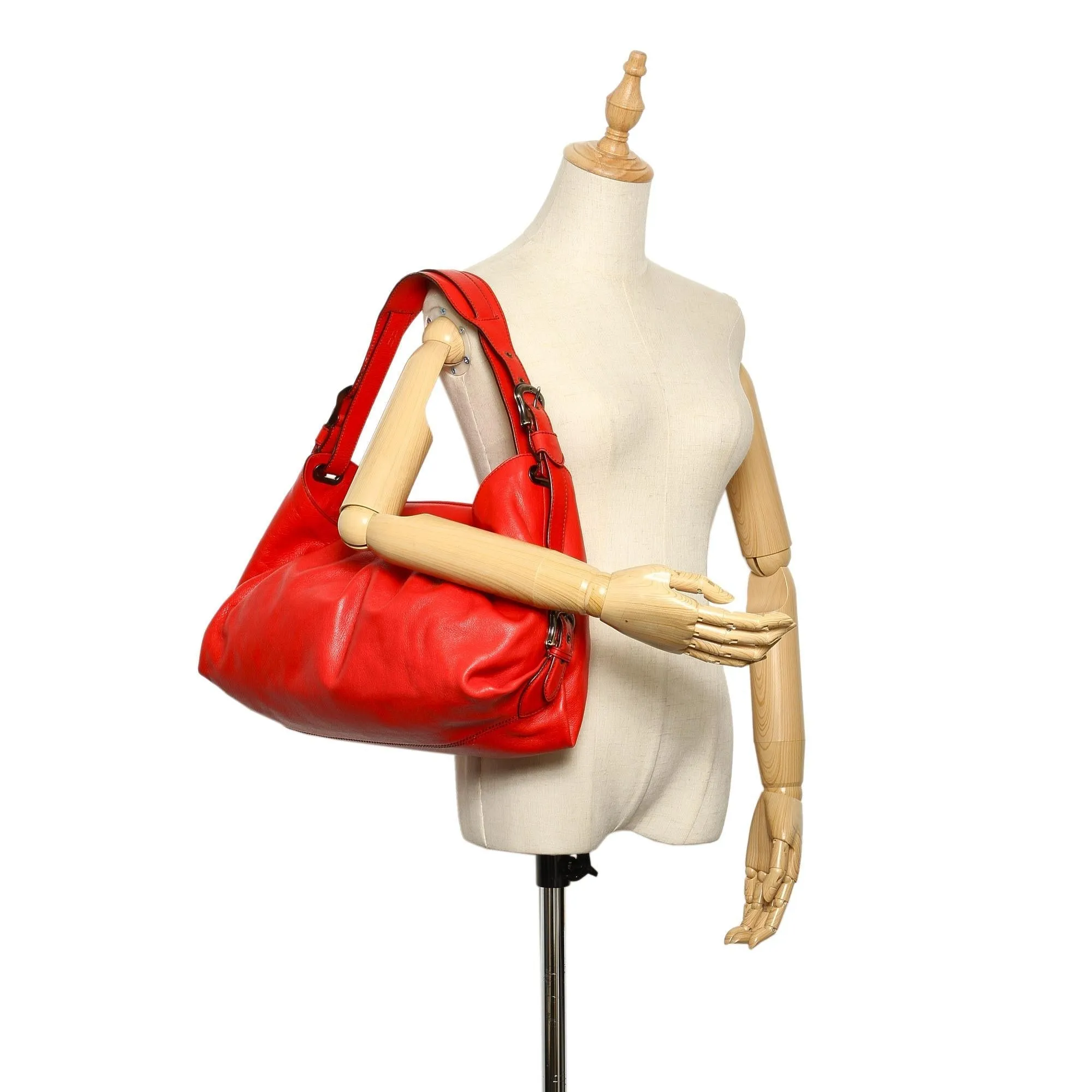 Fendi Borsa Doctor Leather Shoulder Bag (SHG-31707)