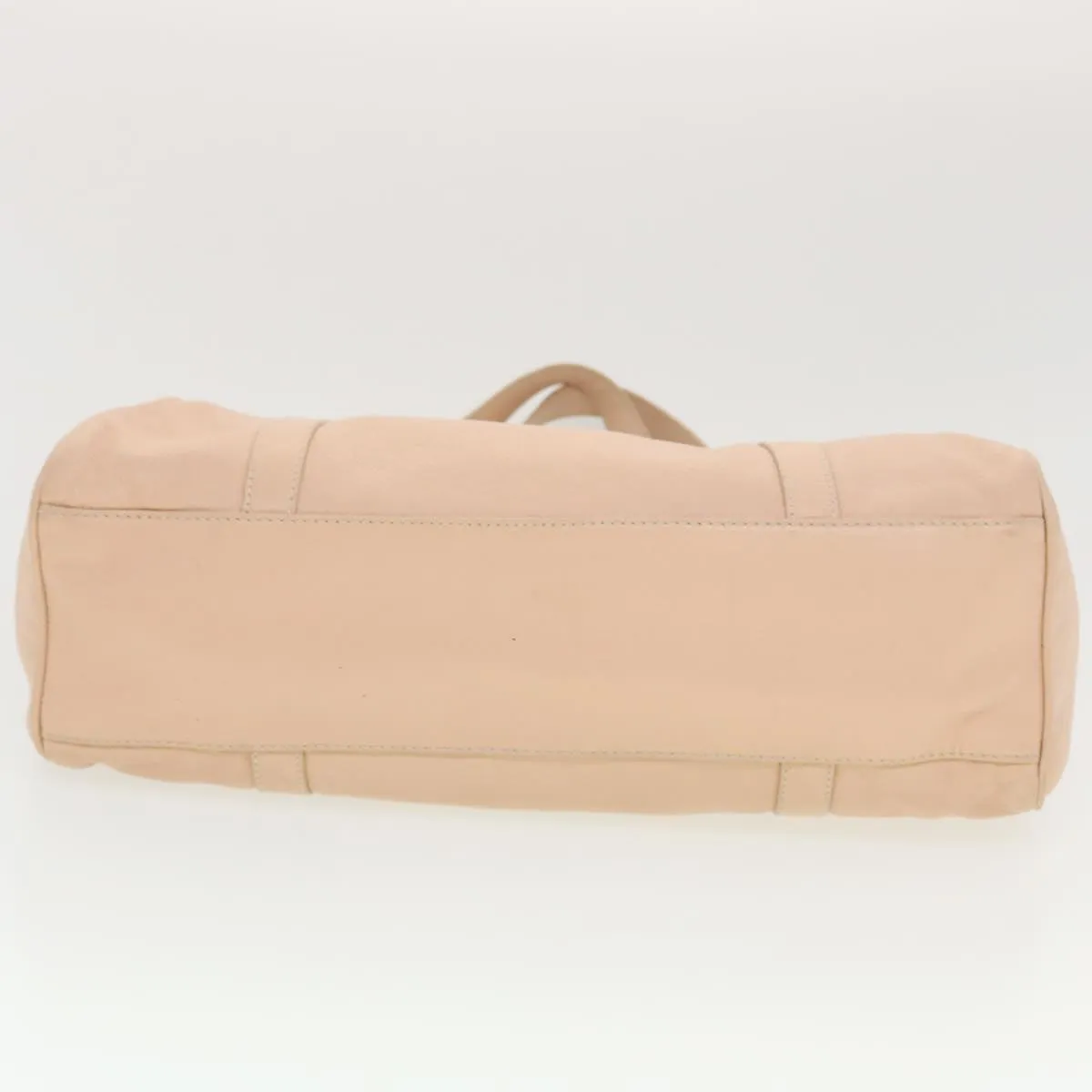 FENDI Buckle Tote Bag Leather Pink  tb663
