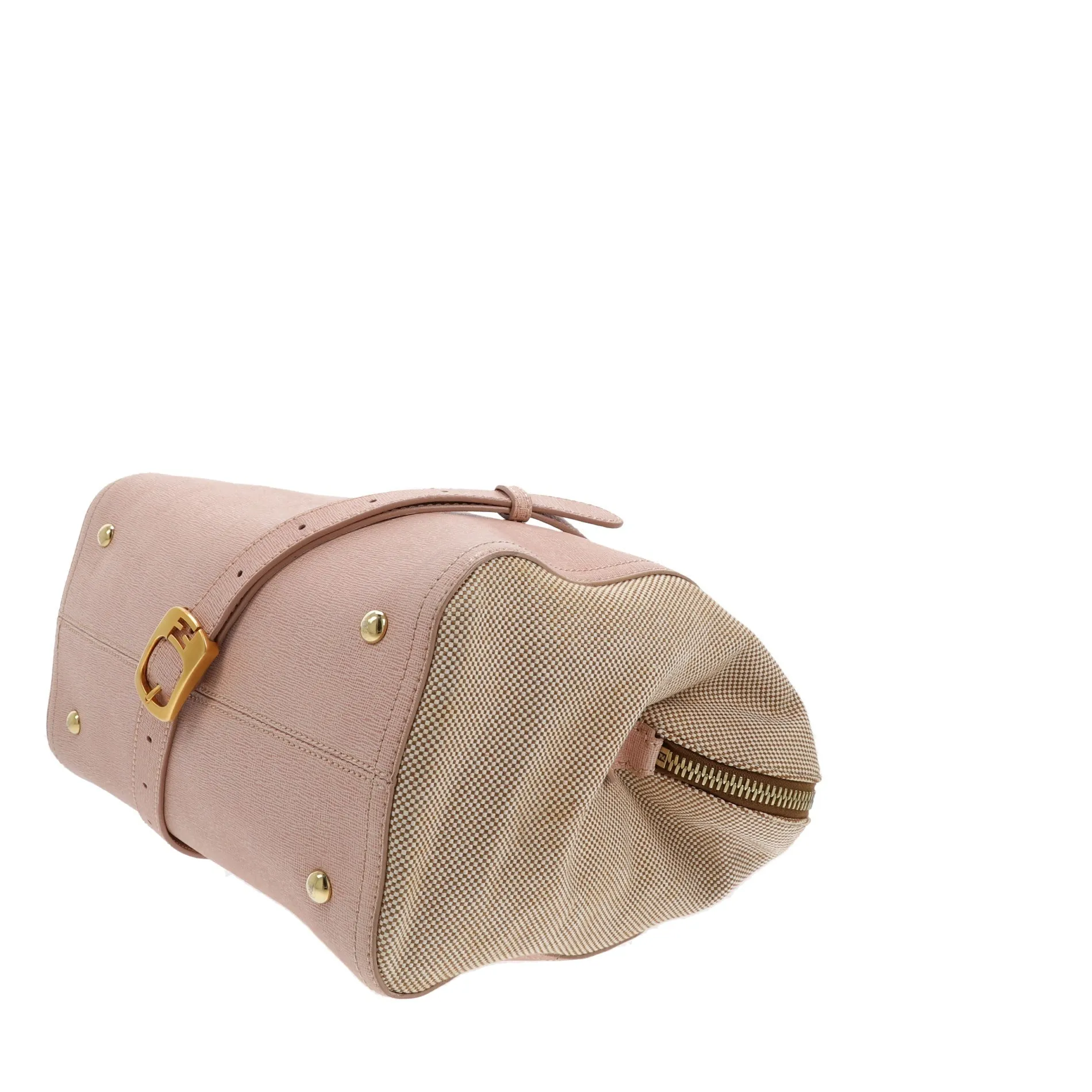 FENDI Chameleon Handbag in Pink Leather