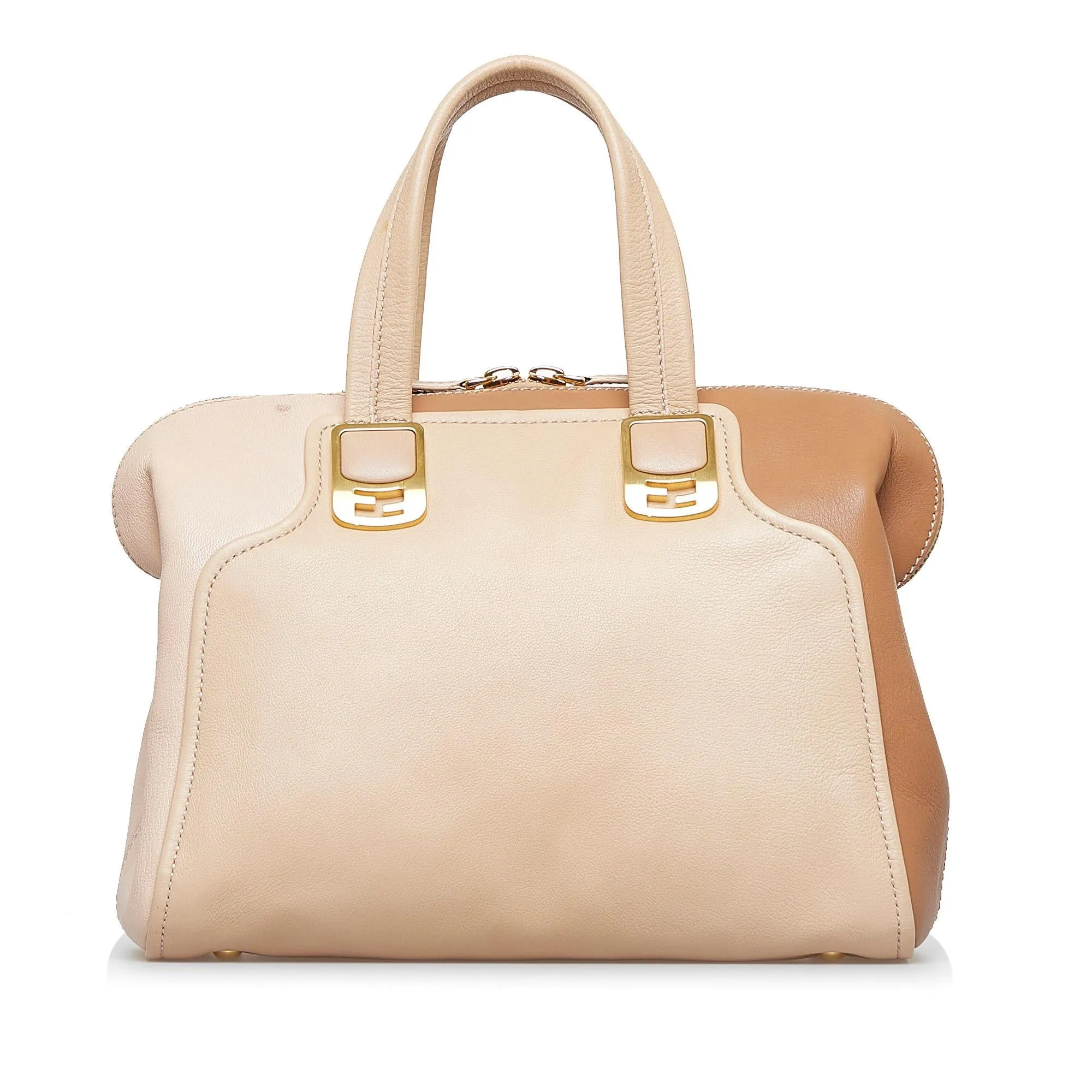 Fendi Colorblock Chameleon Satchel (SHG-zjRr53)