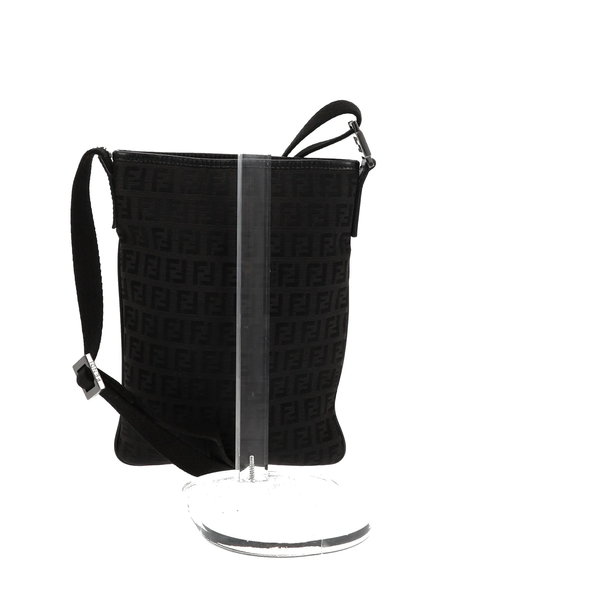 FENDI Crossbody Bag in Black Fabric