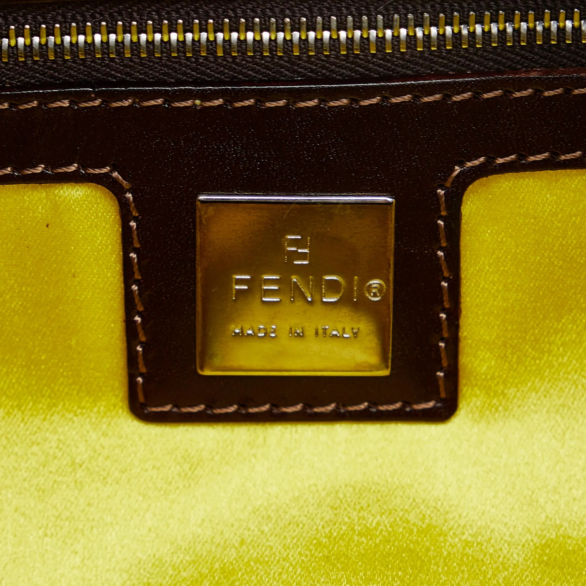 Fendi Embroidered Zucca Baguette (SHG-Kz6aJK)