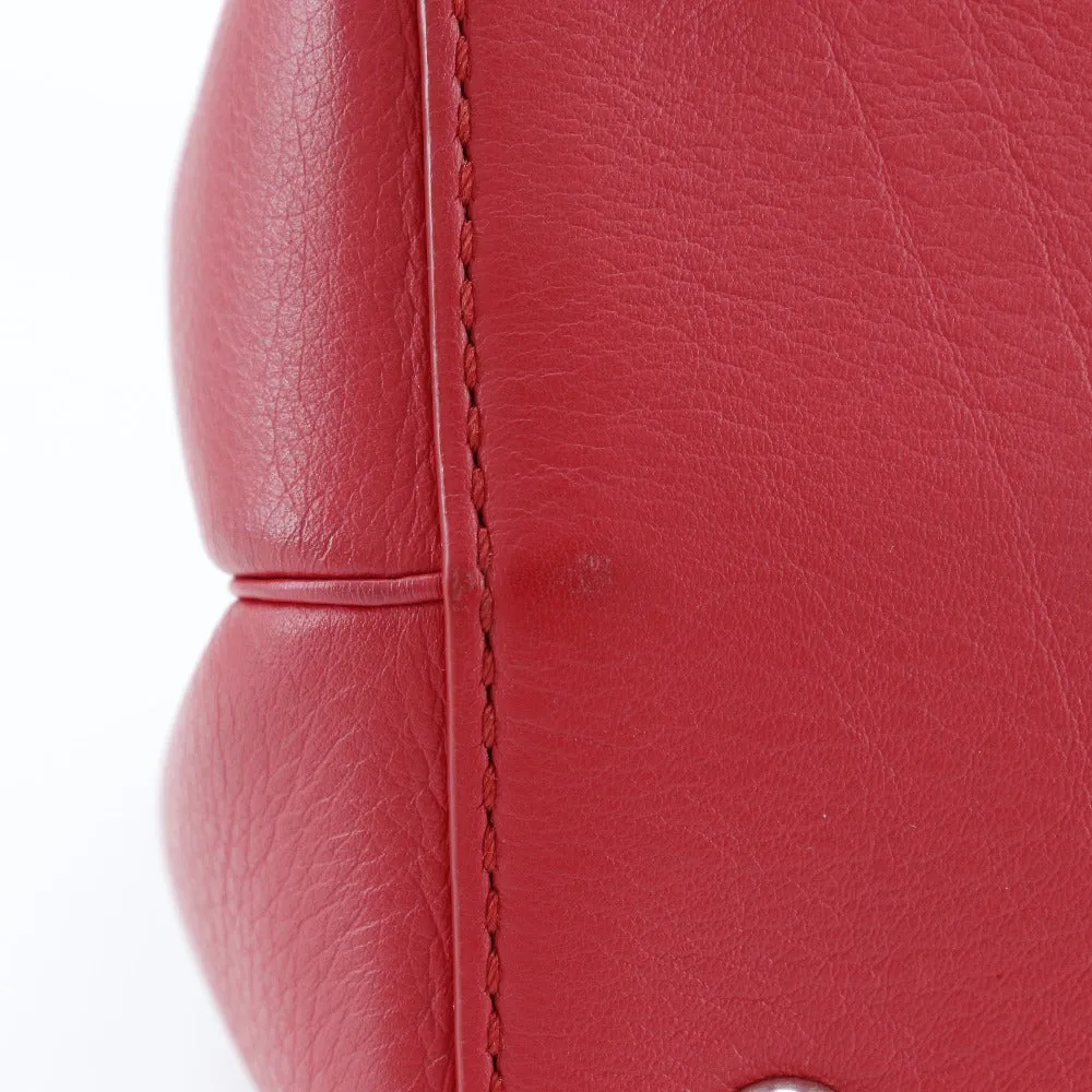 FENDI Handbag 8BH253 Calfskin Red 2WAYShoulder Petite to Jules