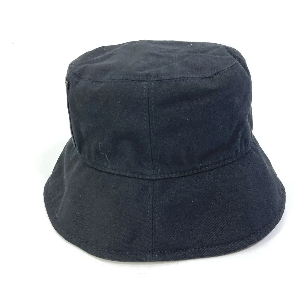 FENDI hat FXQ801 cotton black versace versace collaboration Fendace logo Women S Used