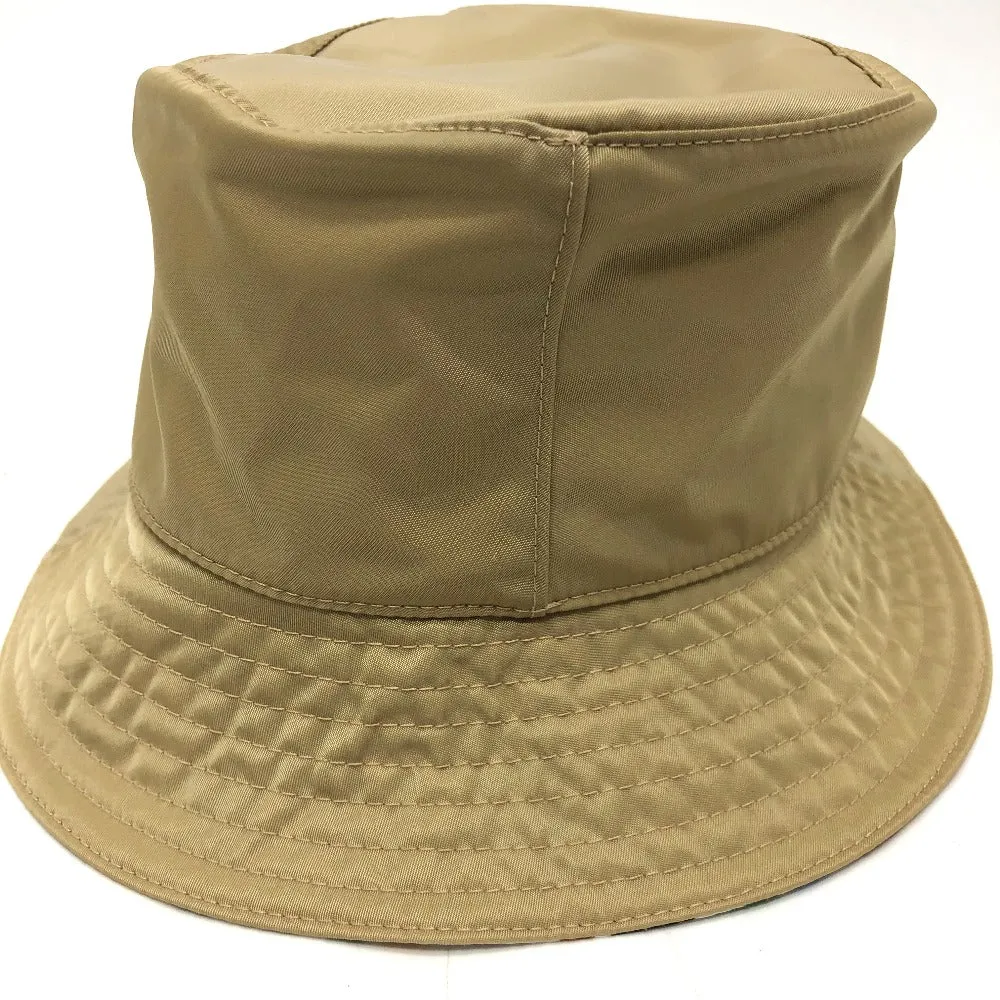 FENDI hat Nylon Beige / multicolor Zucca reversible mens Used