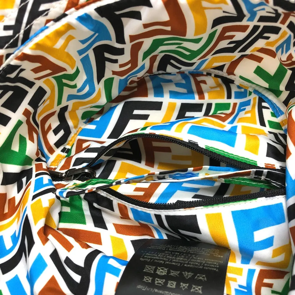 FENDI hat Nylon Beige / multicolor Zucca reversible mens Used
