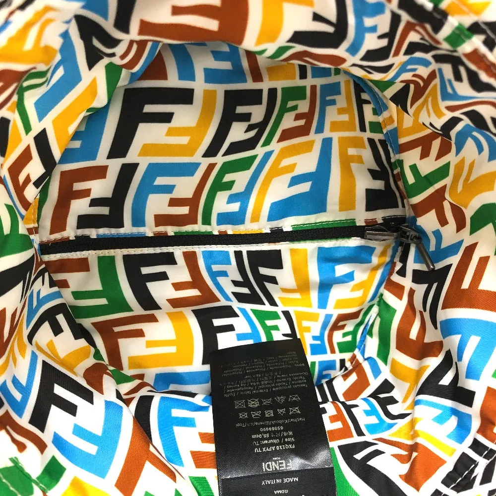 FENDI hat Nylon Beige / multicolor Zucca reversible mens Used