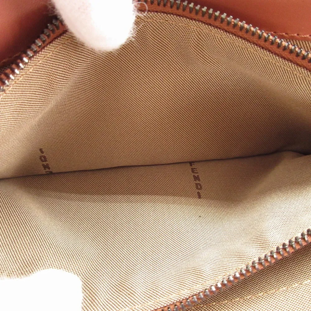 FENDI Long Wallet Purse 8M0000 Canvas, Leather beige Zucchino