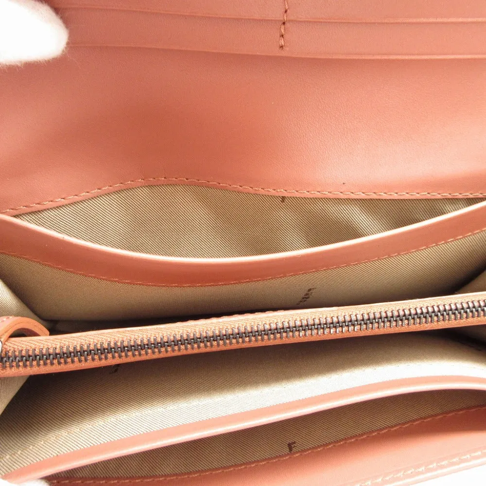 FENDI Long Wallet Purse 8M0000 Canvas, Leather beige Zucchino