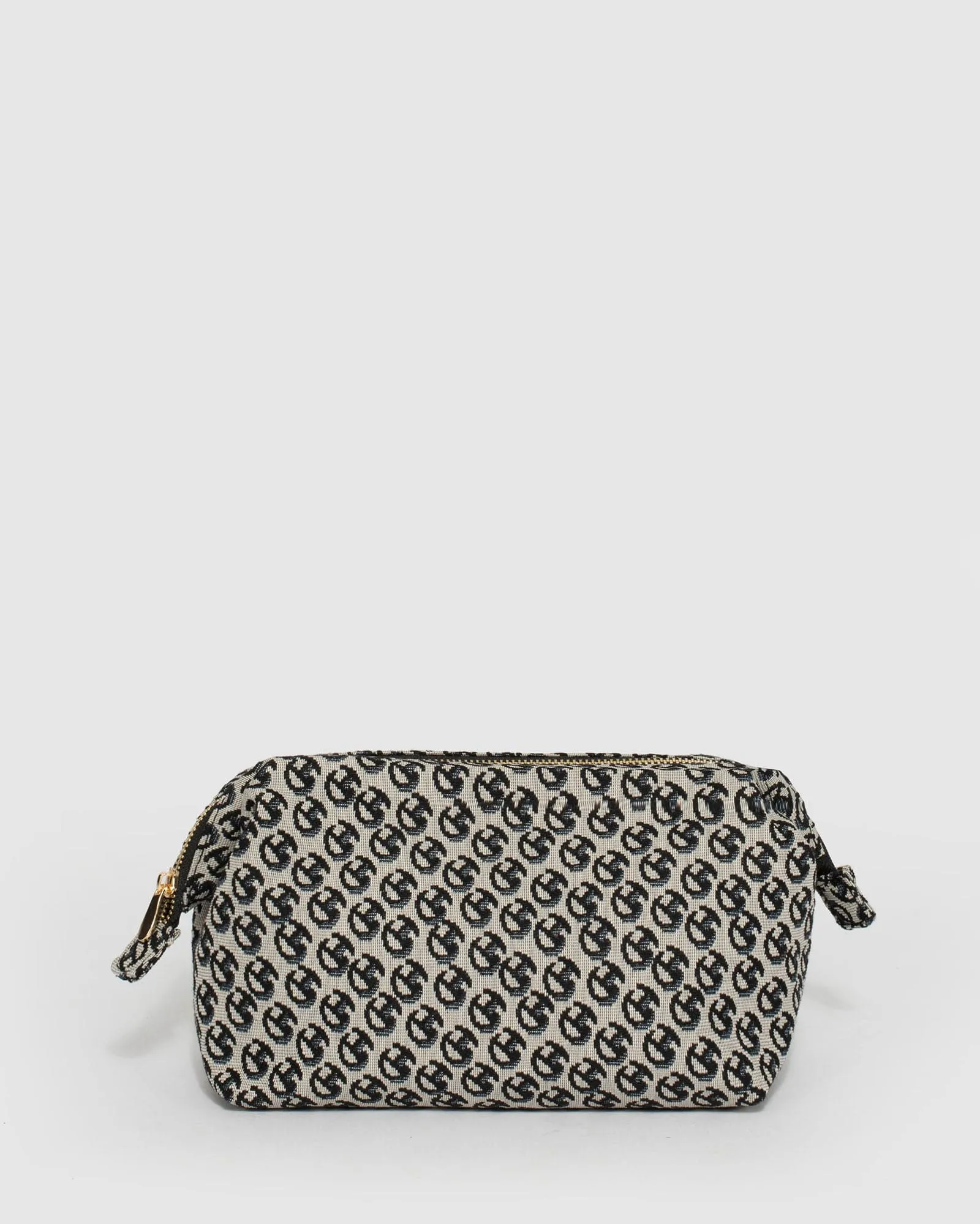 Print Structured Cosmetic Case