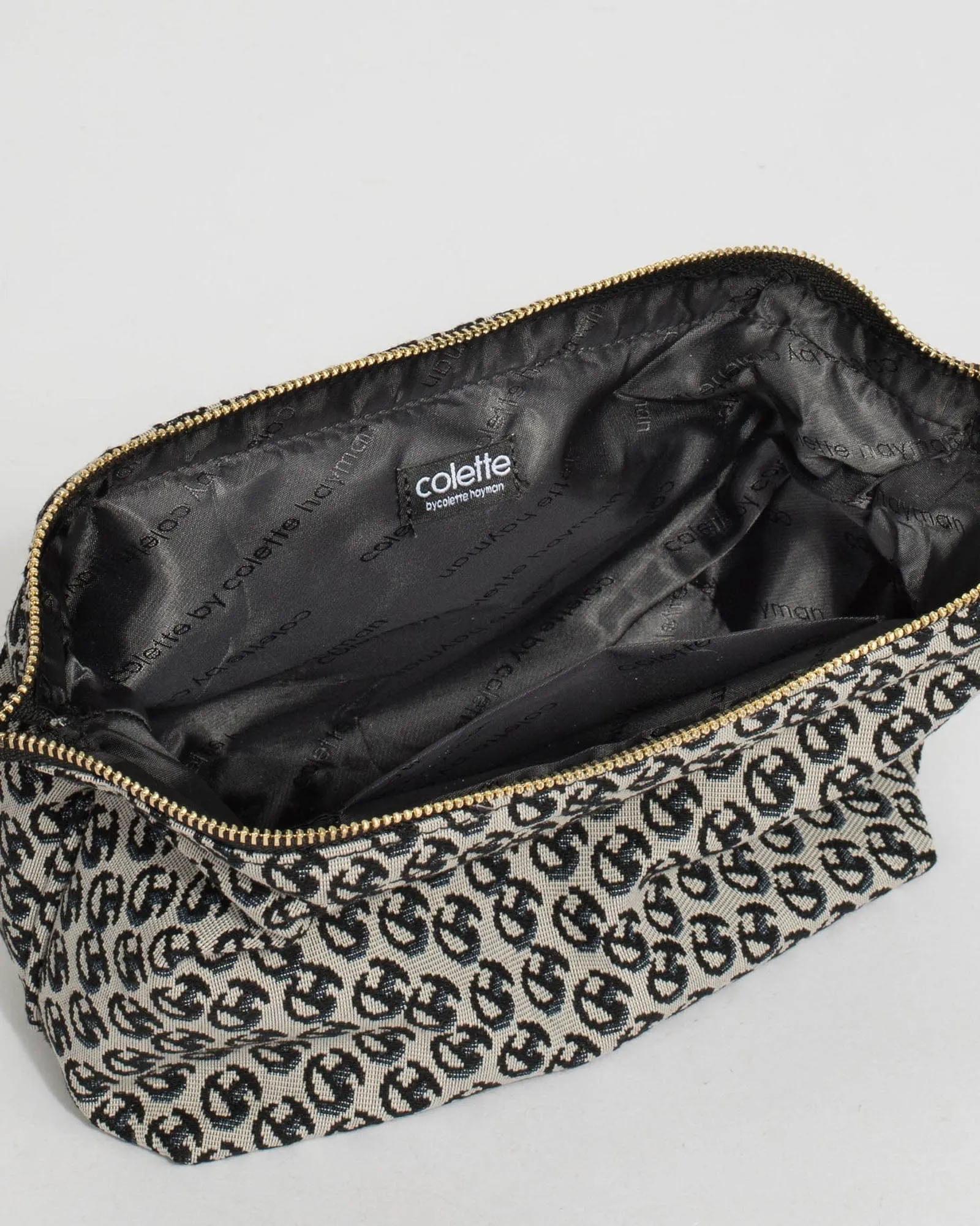 Print Structured Cosmetic Case