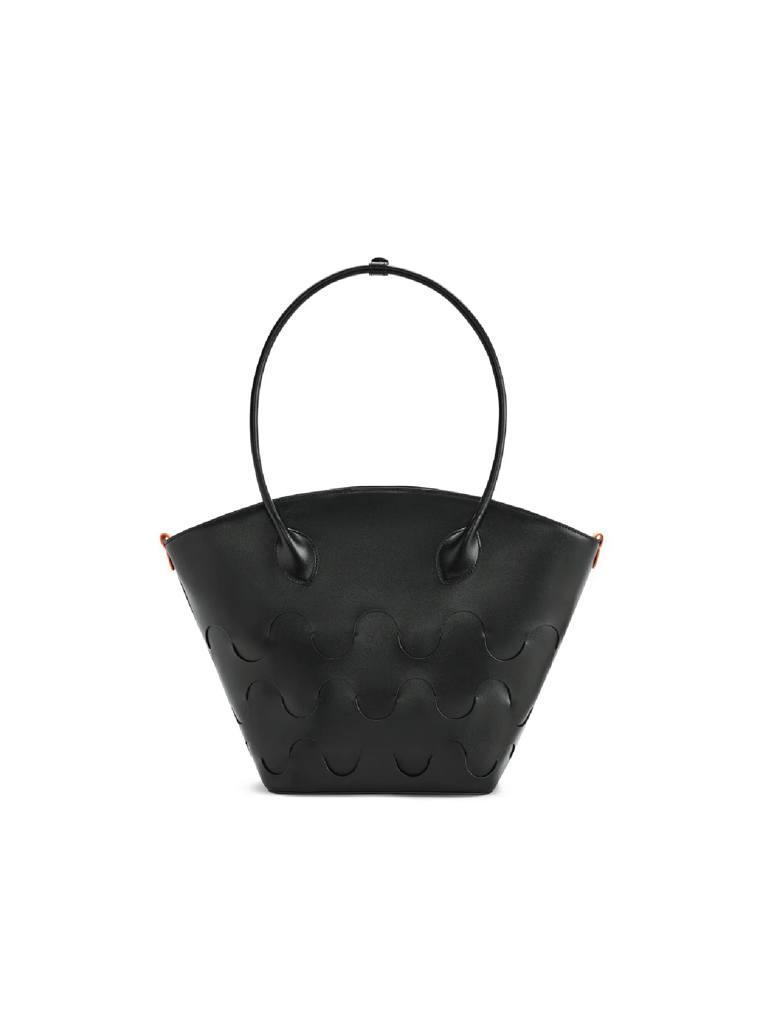Quilted Impressions Wavy Tote Bag - Black (Large)