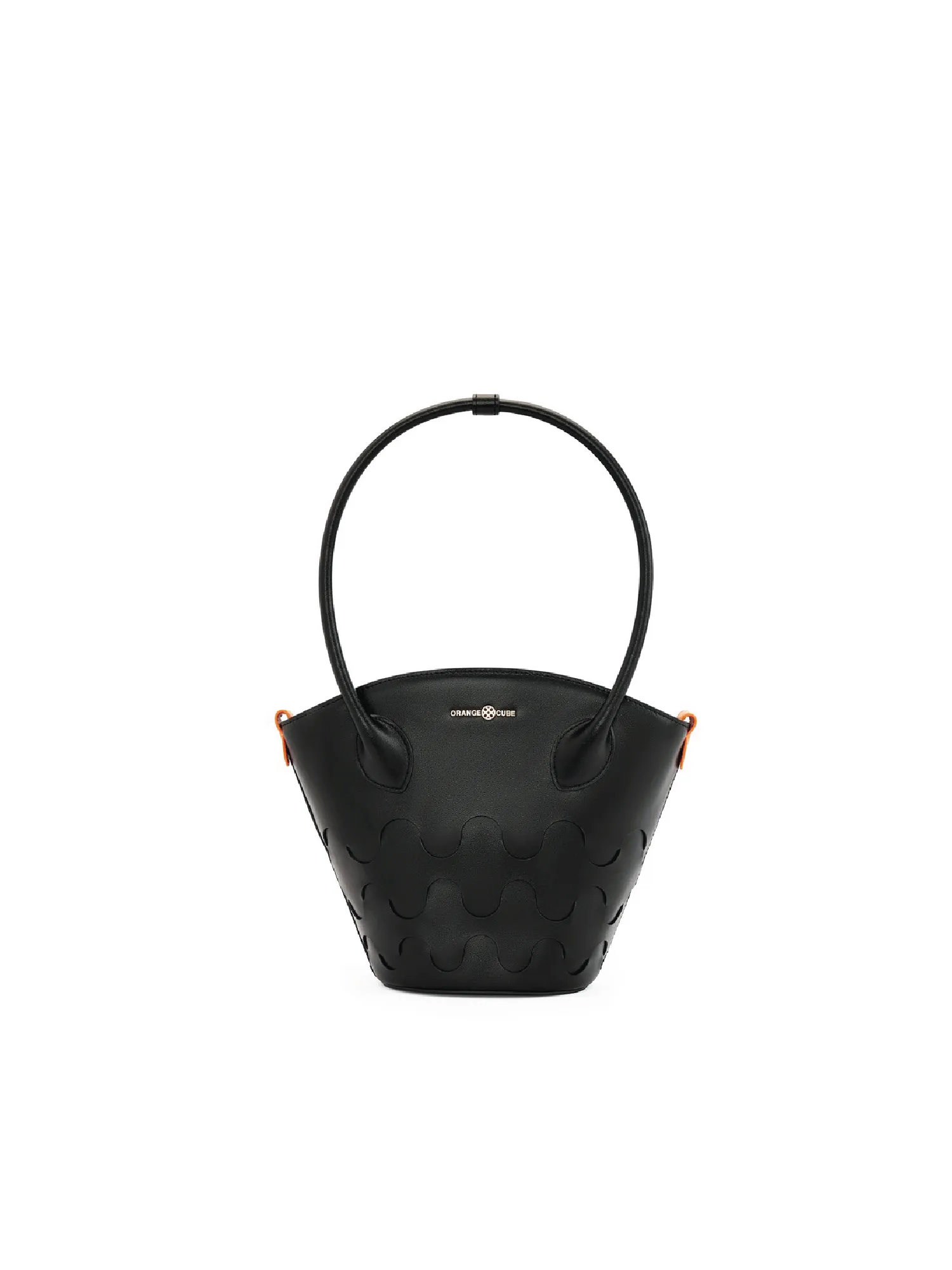 Quilted Impressions Wavy Tote Bag - Black (Small)