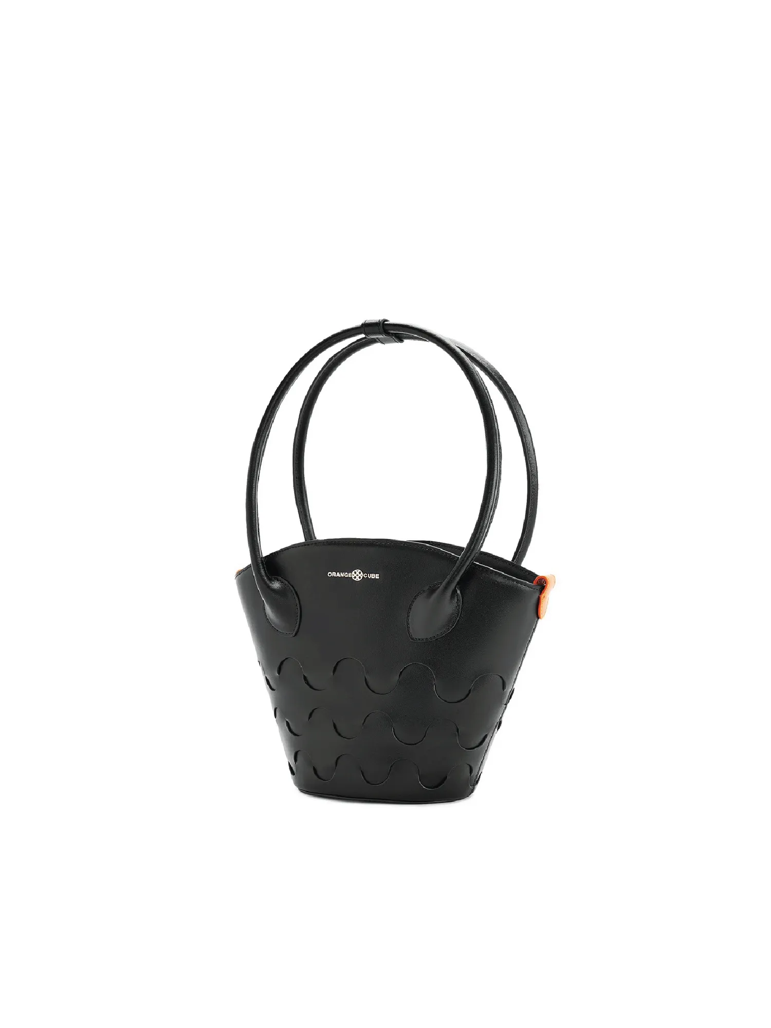 Quilted Impressions Wavy Tote Bag - Black (Small)