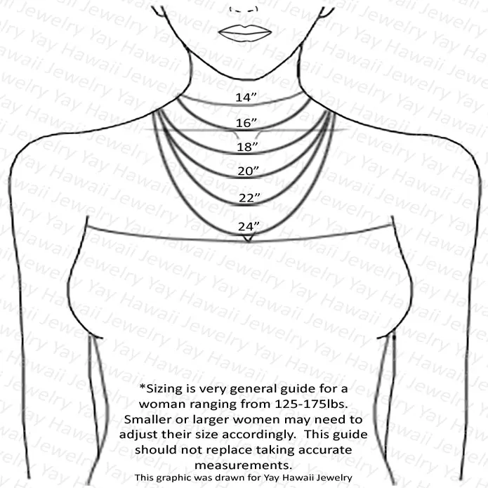 Small Naupaka Necklace